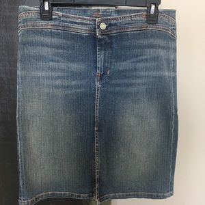 7 For all mankind - Jean Skirt - stretch denim